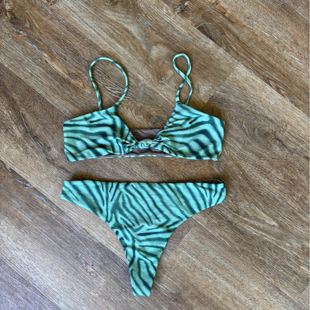 Acacia Swimwear S Pauwela Top S Brazil Bottom